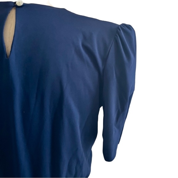 VINTAGE Whirlaway Frocks Secretary Dress sz 6P Lace Collar Grandmacore Cottage - Picture 10 of 12